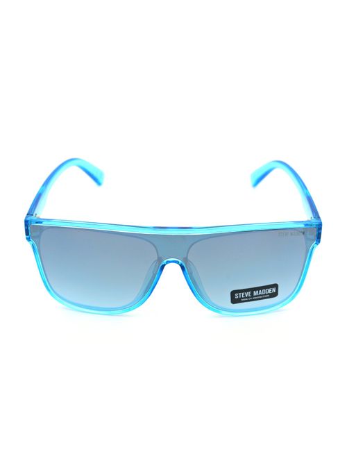Steve Madden Unisex Blue UV Protected Lens Polycarbonate Sunglasses