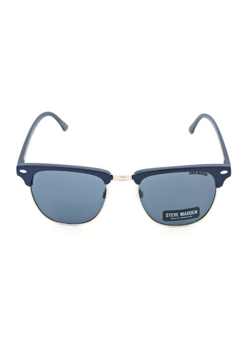 Steve Madden Men Blue UV Protected Lens Polycarbonate Sunglasses