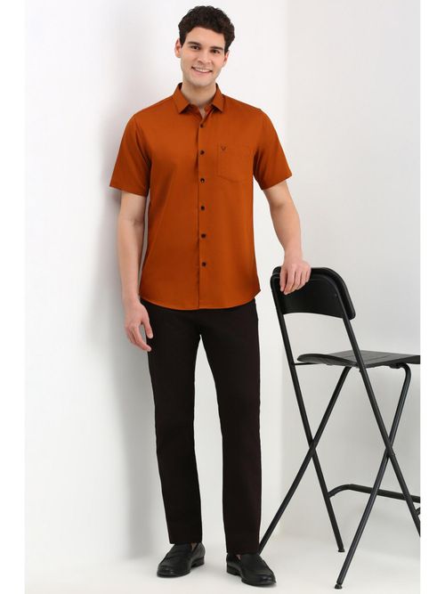 black and orange dress shirt TSG King Charles Shooting Shirt (Orange/Black Buffalo) main image 0