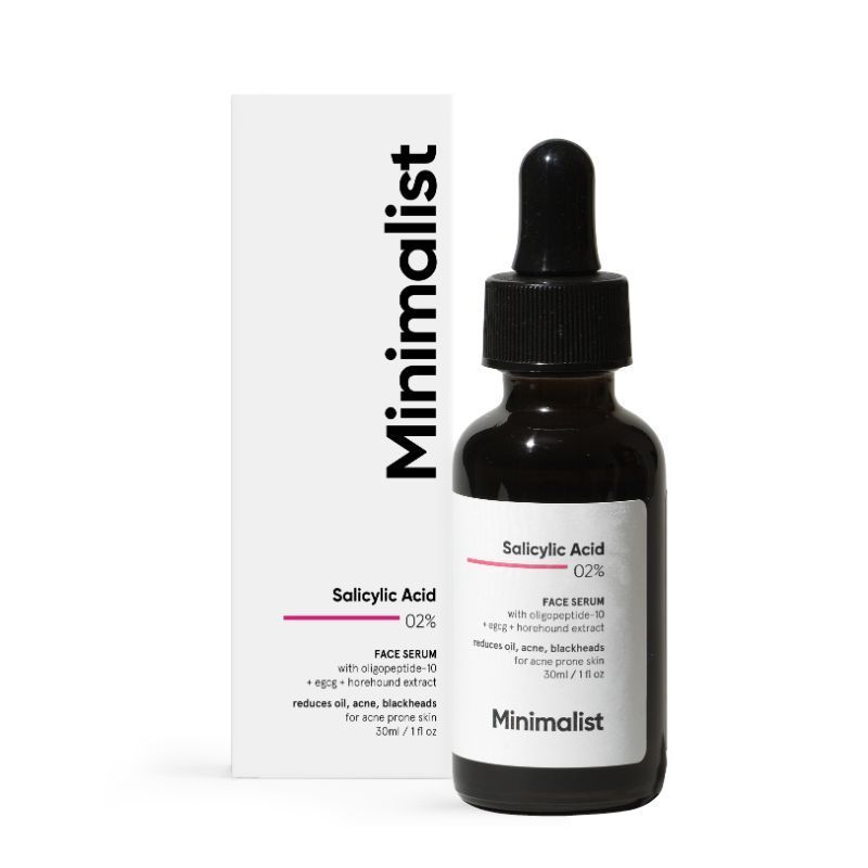 Minimalist 2% Salicylic Acid Face Serum For Blackheads & Whiteheads