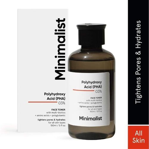 Buy Minimalist 3% Polyhydroxy PHA Face Toner With Multi Biotics 