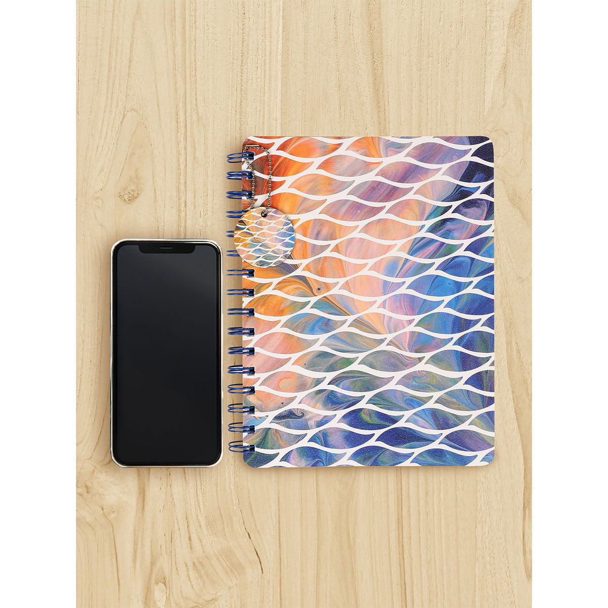 Buy Doodle Collection Earthy Waves B5 Notebook Online