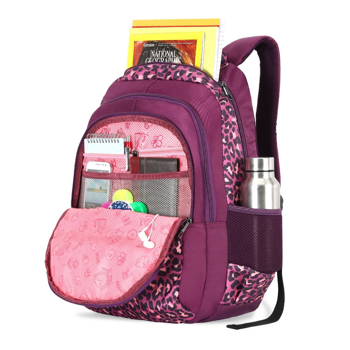 lavie purple backpack