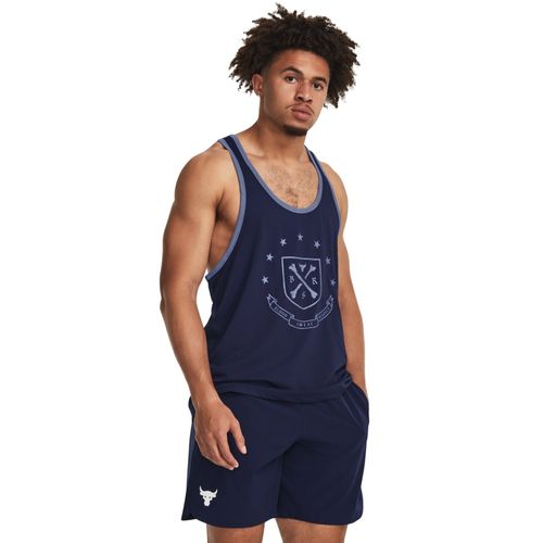 Under Armour Blue Project Rock Gym Tank