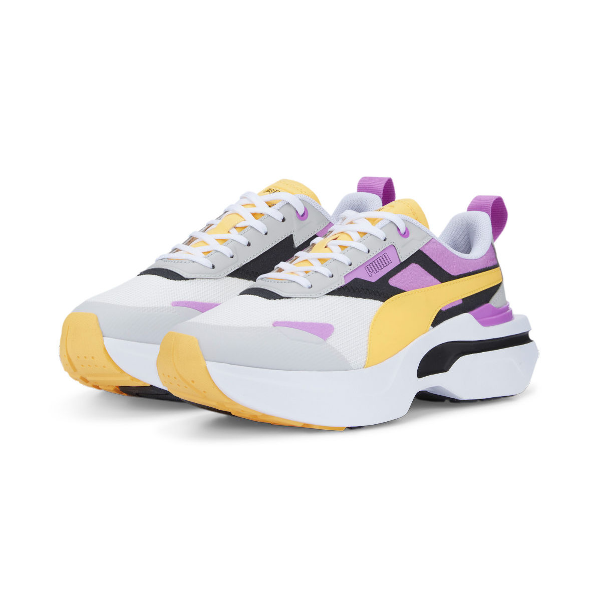 puma purple sneakers