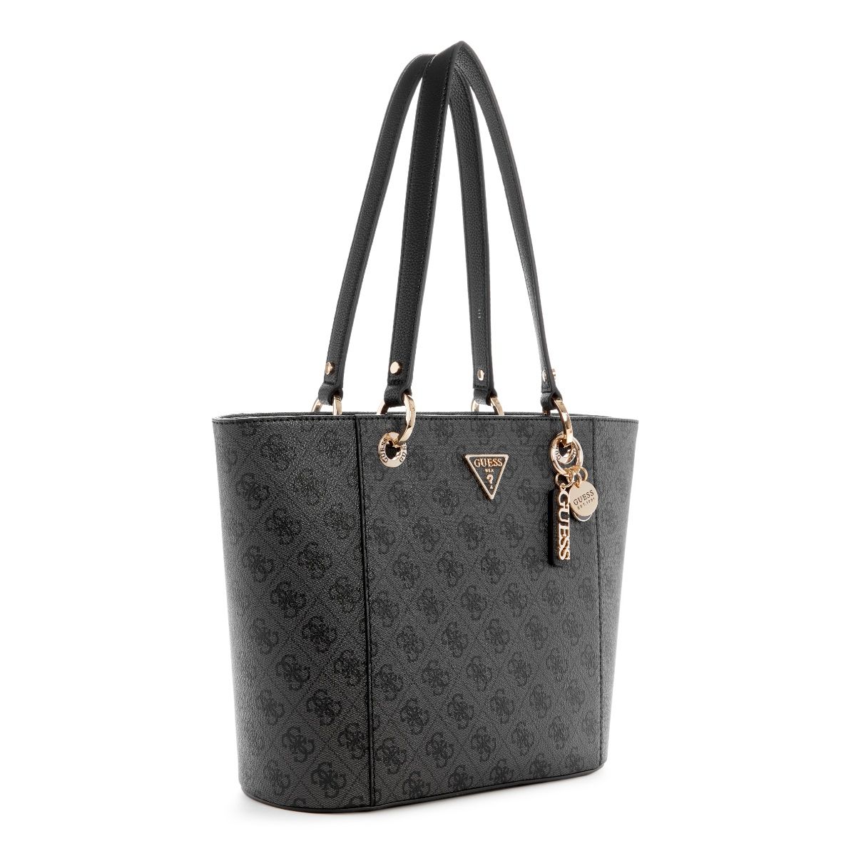 Guess black tote on sale bag