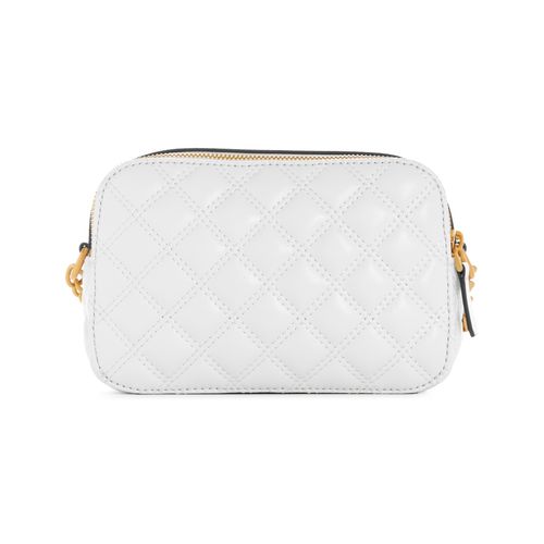 Sac Bandoulière Guess Giully II Camera Bag - Crème Blanc, Polyuréthane, Neuf Avec étiquettes