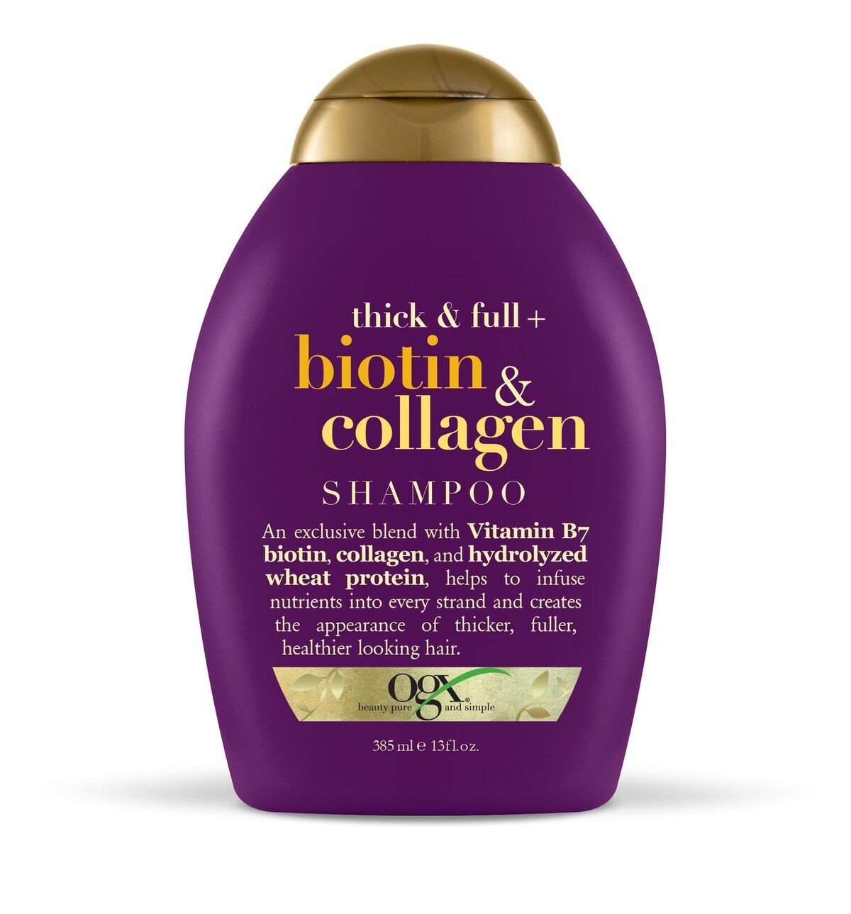 Ogx Thick Full Biotin Collagen Shampoo Buy Ogx Thick Full Biotin Collagen Shampoo Online At Best Price In India Nykaa