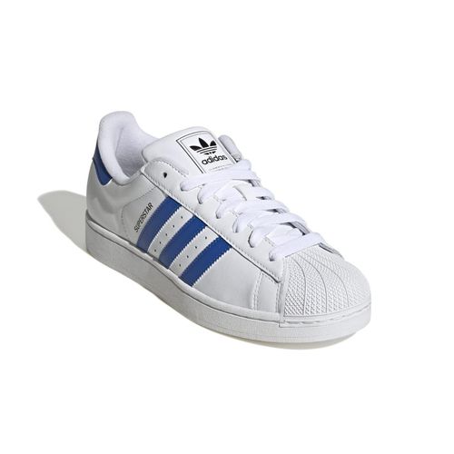 adidas gazelle silver green womens Adidas Shell Toe Superstar White & Black Trainers main image 0