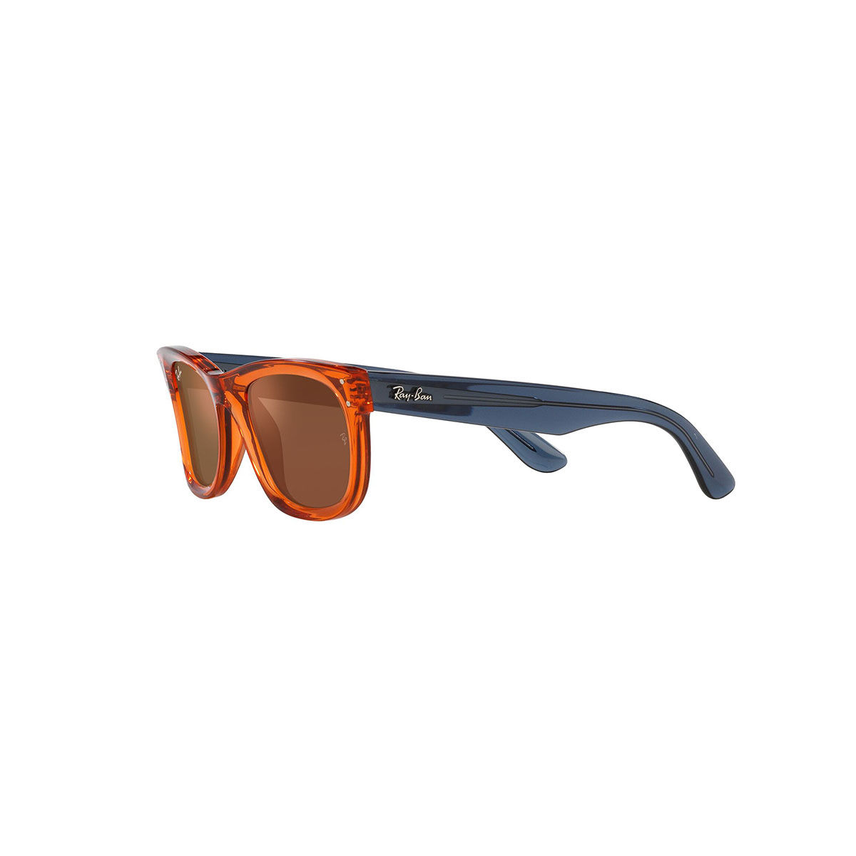 Vinyl Square Orange Full Rim Eyeglasses | Eyebuydirect