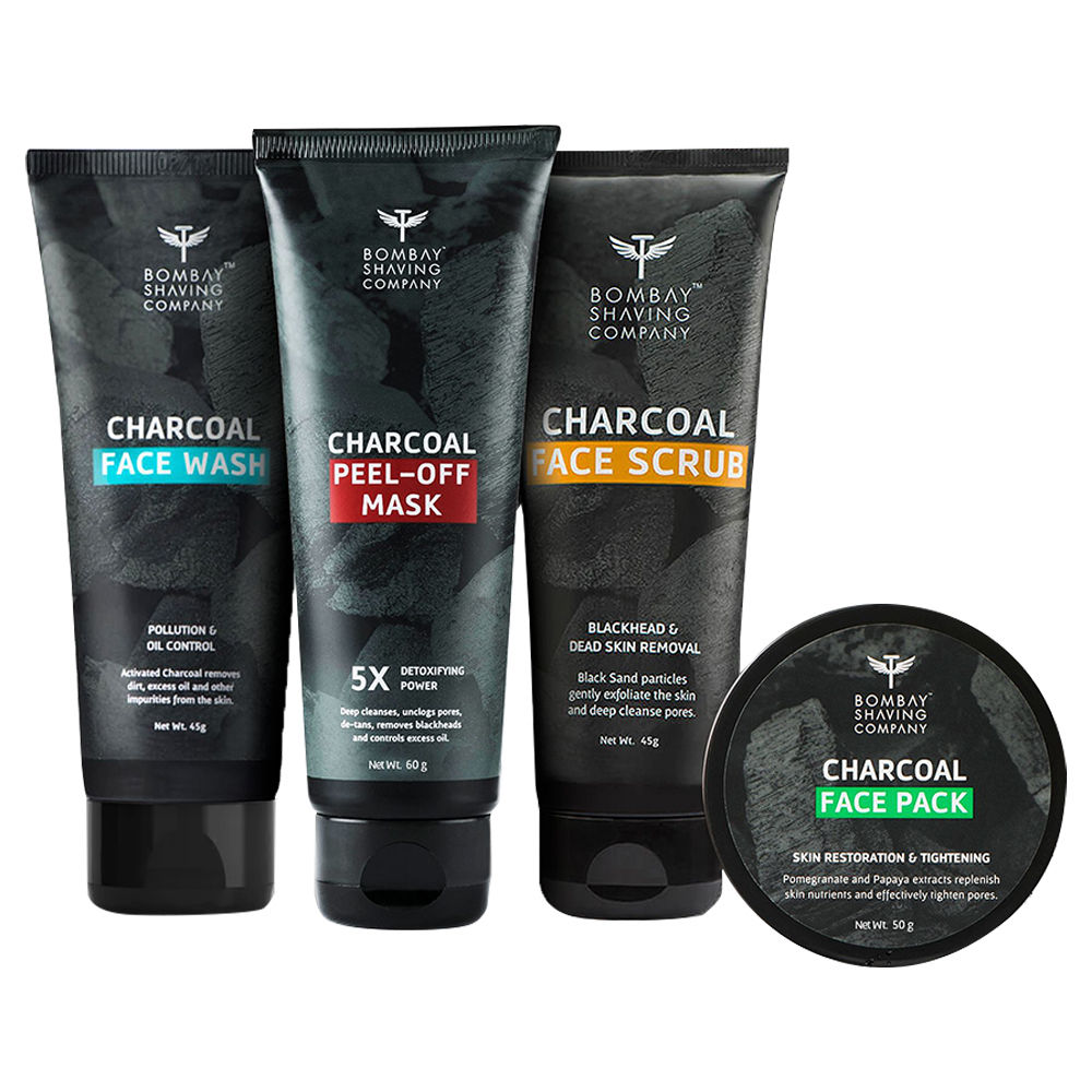 Bombay Shaving Company Charcoal Facial Starter Kit