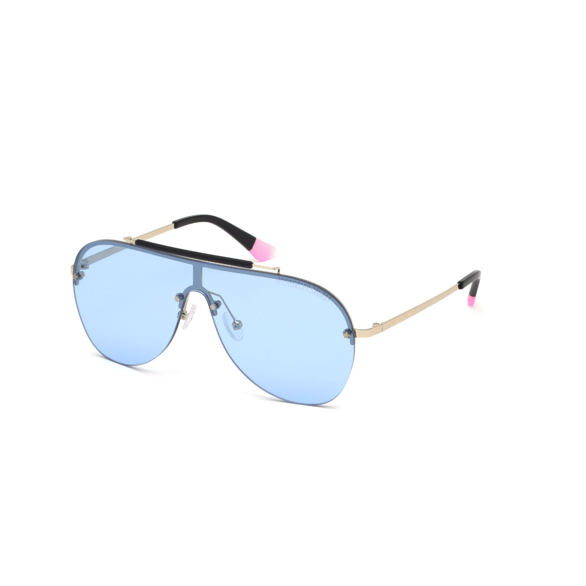 Buy Victoria's Secret Iconic Wayfarer Shape Premium Metal Sunglasses -  VS0020 58 28Z online