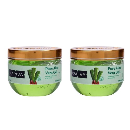 Kapiva Ayurveda Pure Aloe Vera Hydrating Face Gel Pack Of 2: Buy Kapiva Ayurveda Pure Aloe Vera Hydrating Face Gel Pack Of 2 Online at Best Price India | Nykaa