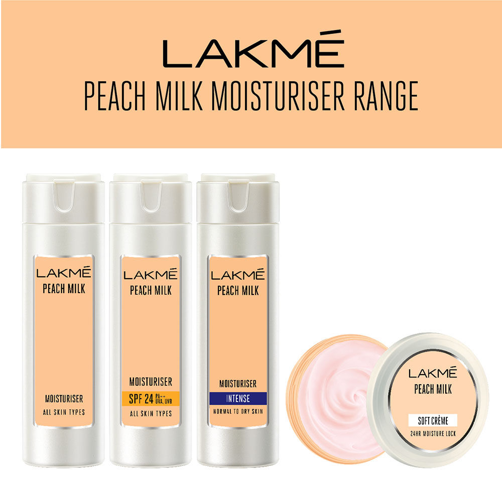 lakme peach milk moisturizer intense