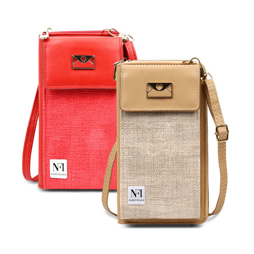 Buy NFI Essentials Women's Crossbody Cell Phone Holder Purse Online