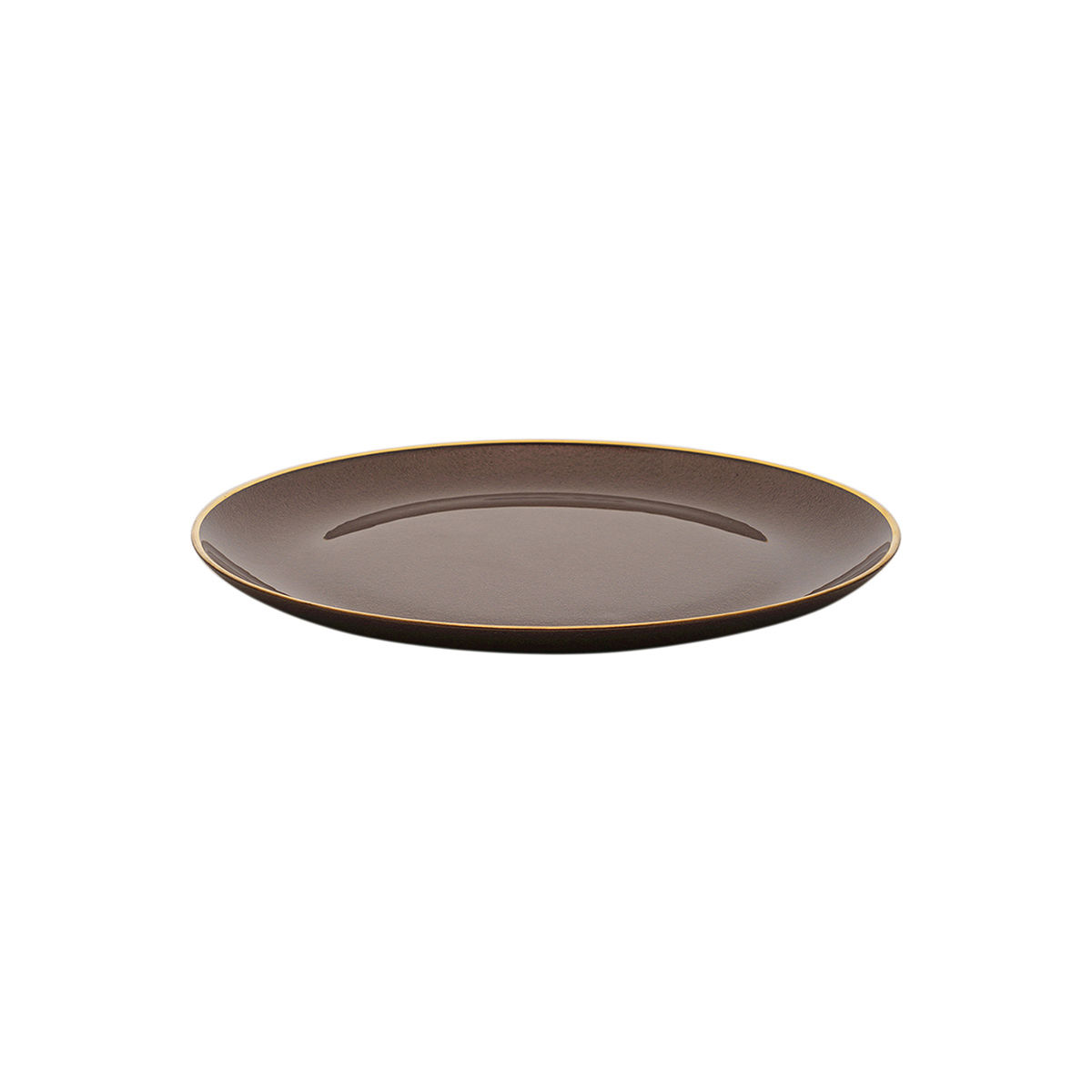 Pure Home + Living Natural Dark Copper Brown Charger Plate: Buy Pure ...