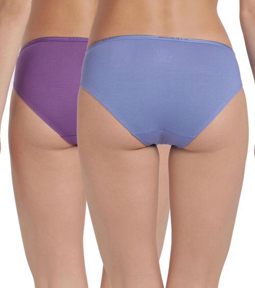 Buy Enamor MF01 Low Waist Panty-Pack of 2 - Multicolor Online