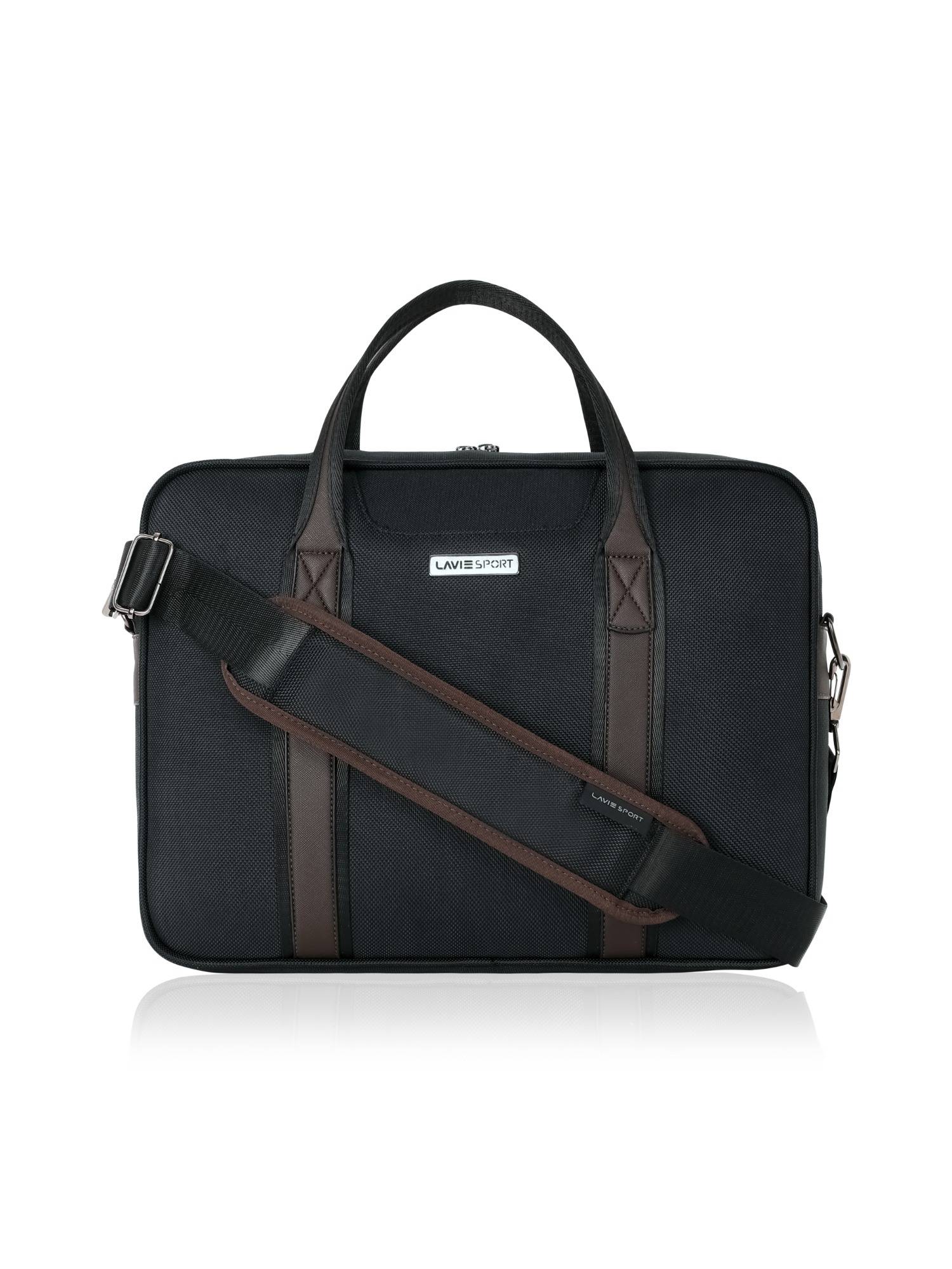 Lavie Sport Unisex Elevate 15 Inch Laptop Briefcase (Brown) (M)
