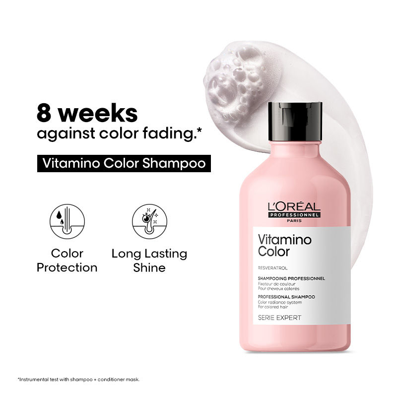 L’Oréal Professionnel Vitamino Color Shampoo for Color Protection & Shine With Resveratrol