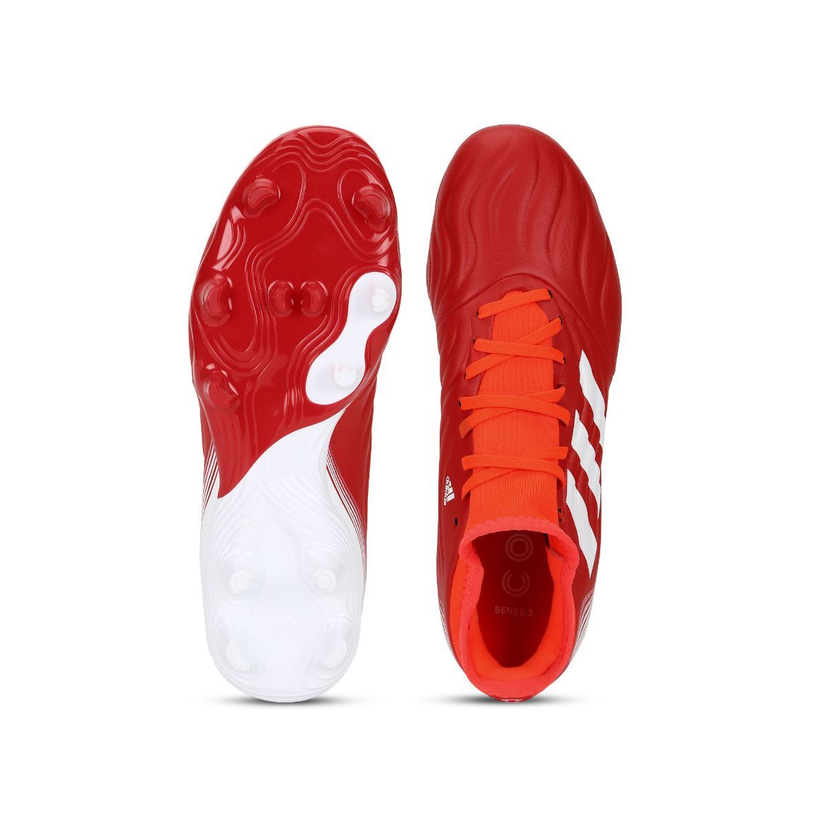 Buy adidas Copa Sense.3 Fg Red Football Shoes (UK 4.5) Online
