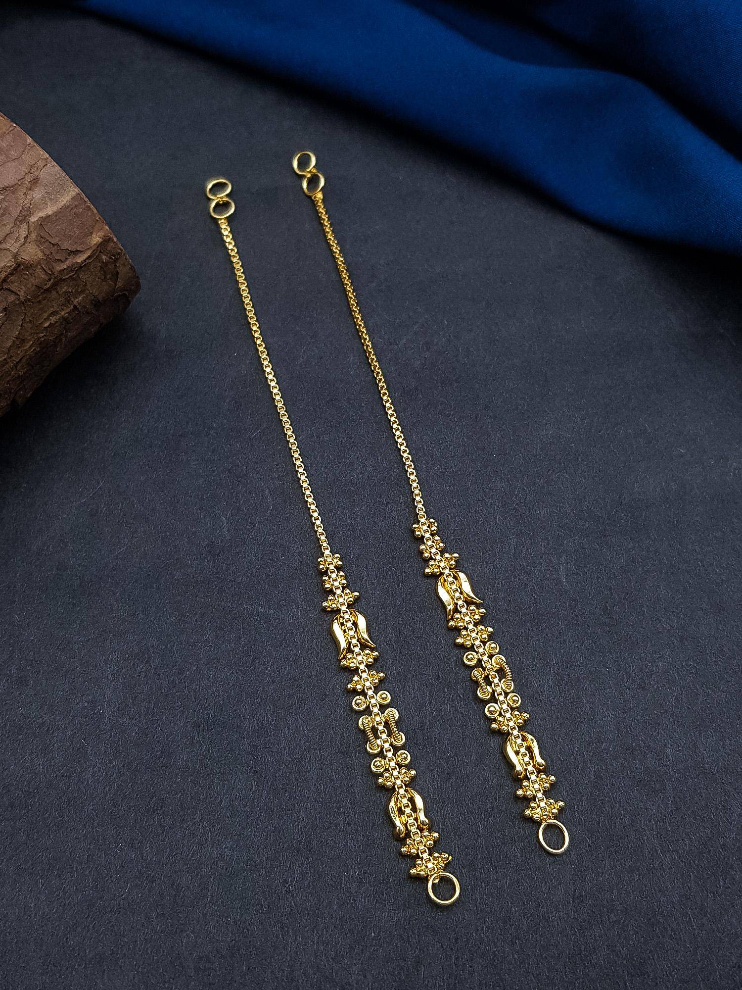 GRIIHAM Gold Plated Plain Single Line Maatil