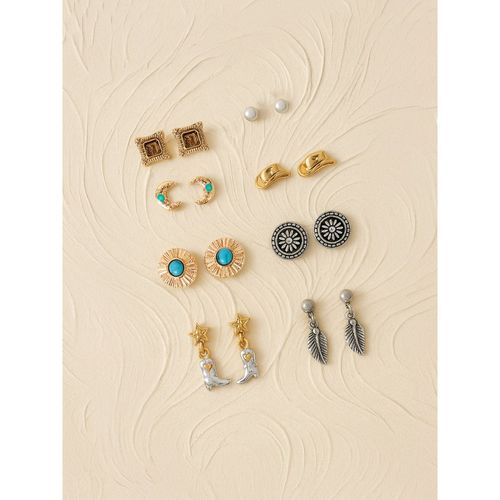 Jewellery Accessorize Gold Earrings Accessorize London Women Multi
