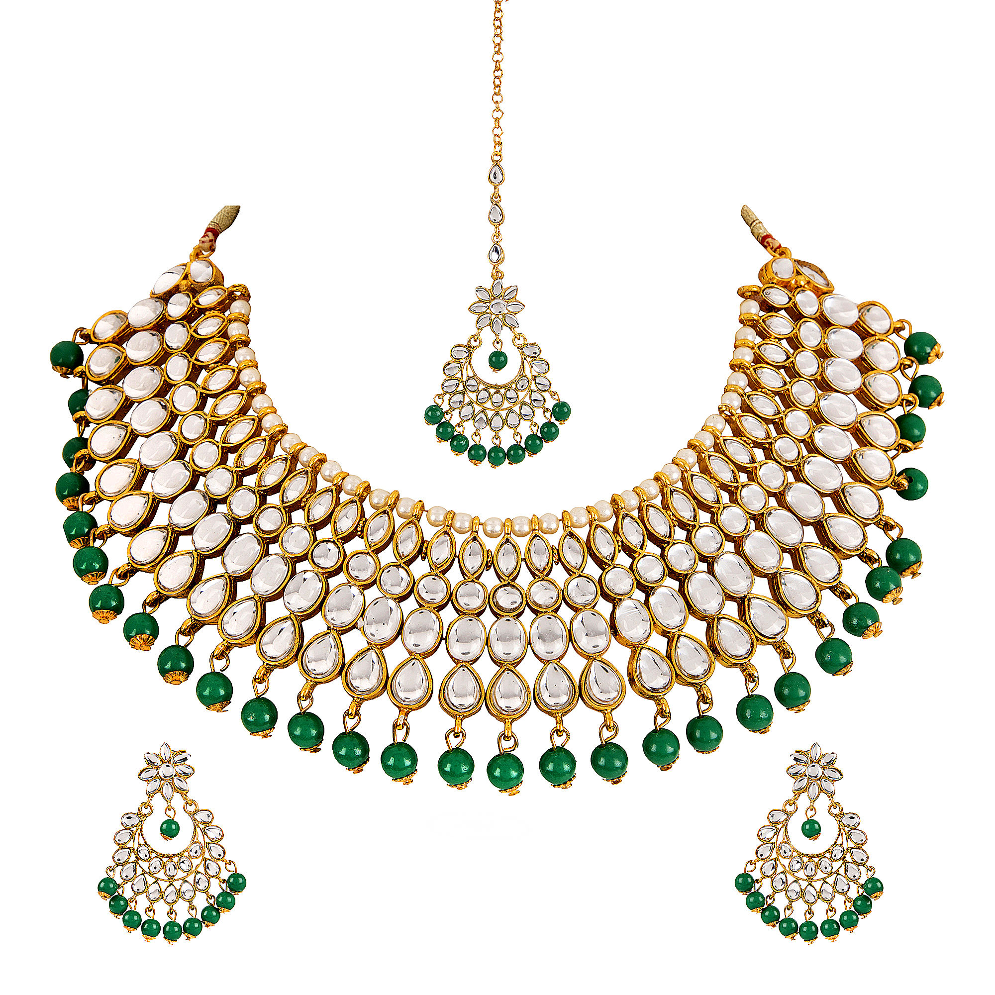 Creation Elegant Kundan Jewellery Set 