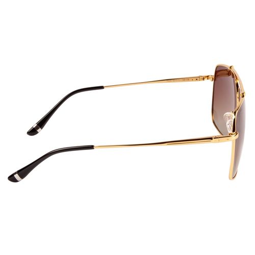 Equal Brown Gradient Color Sunglasses Square Shape Full Rim Black Frame (Brown) At Nykaa, Best Beauty Products Online