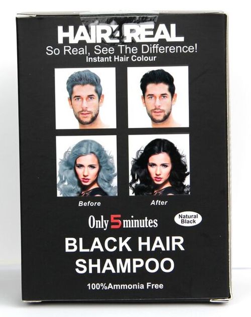 Hair4real Natural Black Hair Shampoo Pack Of 12 Sachet Buy Hair4real Natural Black Hair Shampoo Pack Of 12 Sachet Online At Best Price In India Nykaa