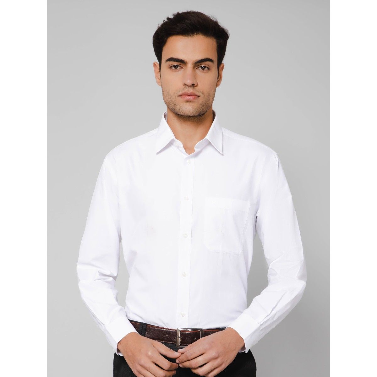 Cantabil Men White Shirt: Buy Cantabil Men White Shirt Online at Best ...