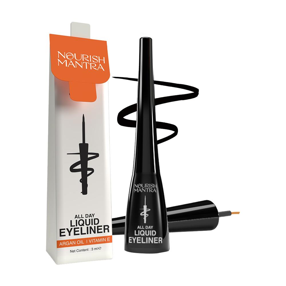 Nourish Mantra's All-Day Liquid Eyeliner, Formulated Nourish Mantra's All-Day Liquid Eyeliner, Formulated