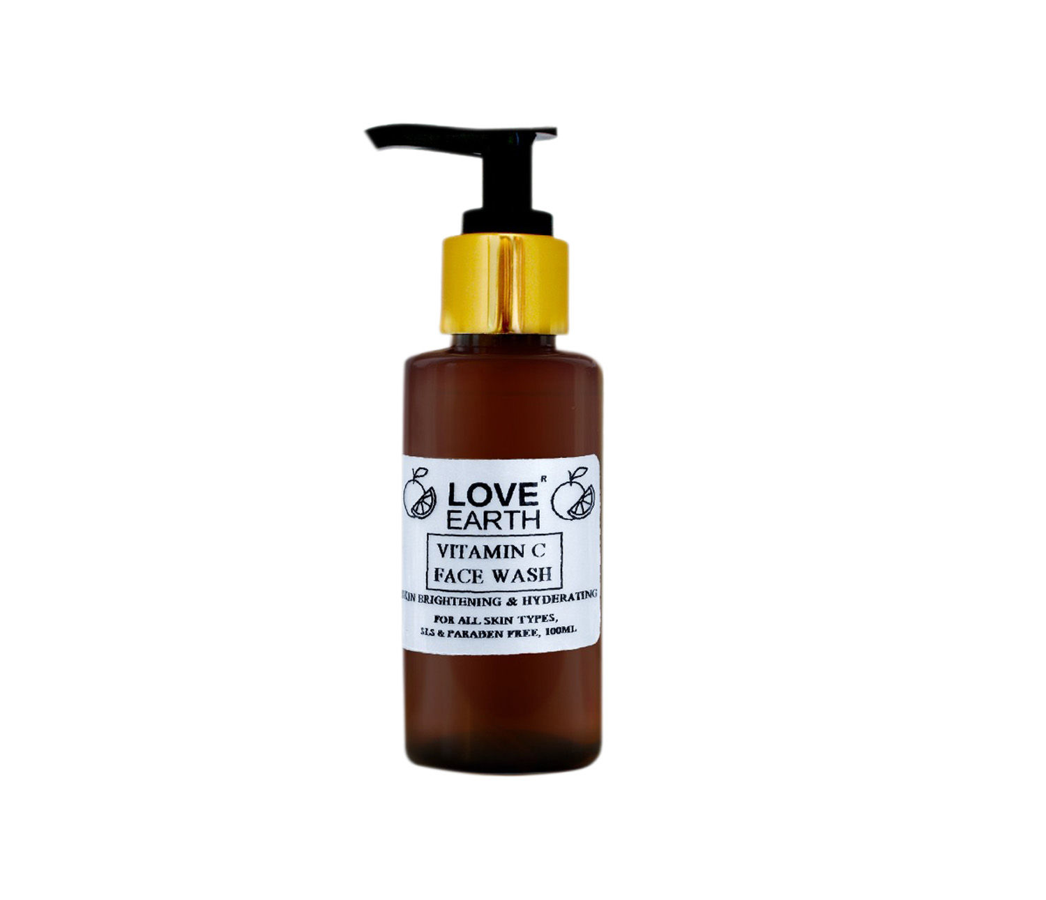 Love Earth Vitamin C Face Wash with Vitamin C Ashwgandha for Skin