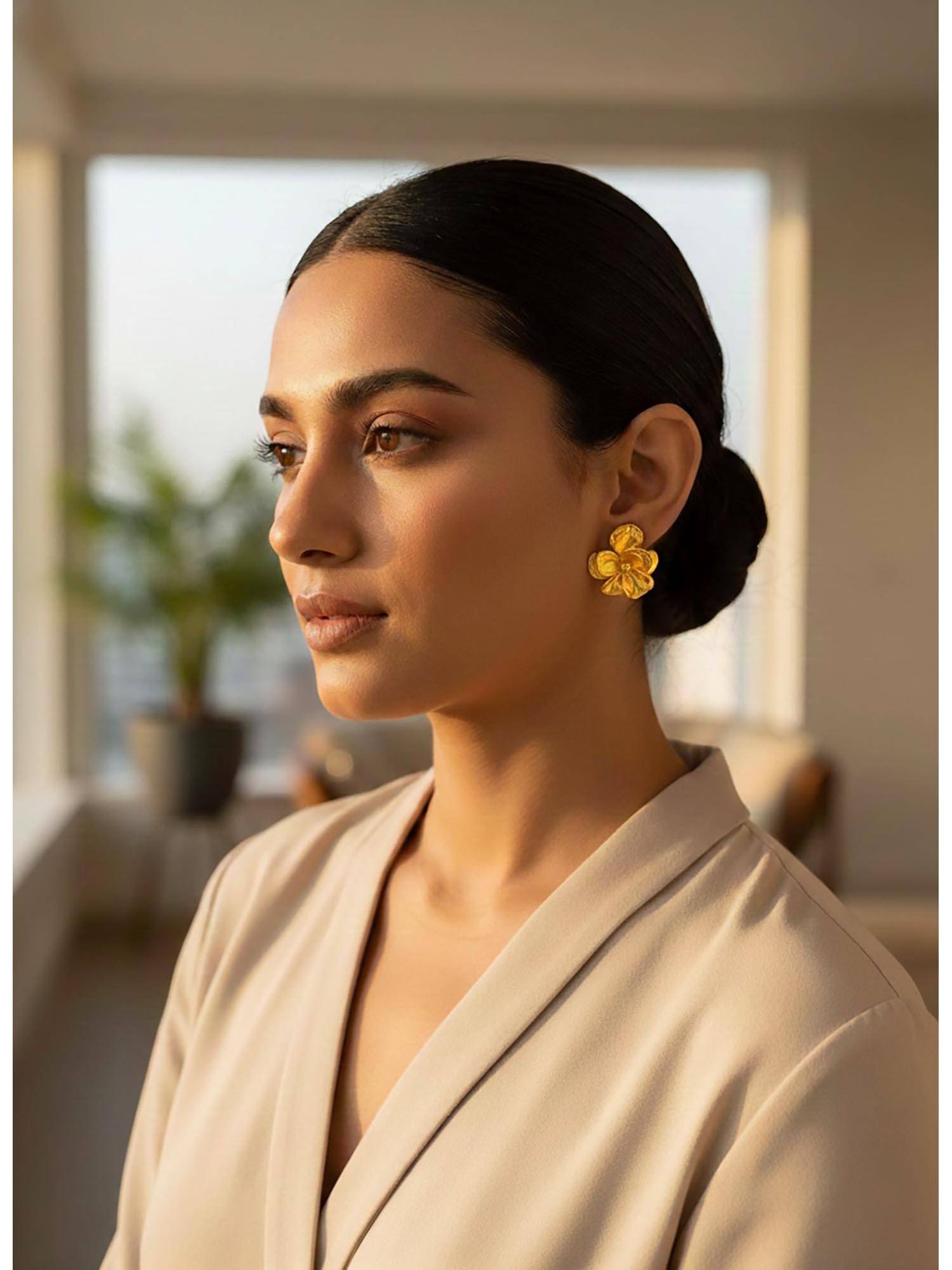 Mitali Jain Pansy Studs