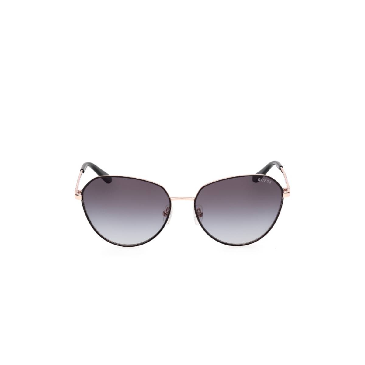Guess Women UV Protected Full Rim Grey Lens Oval Sunglasses (60)