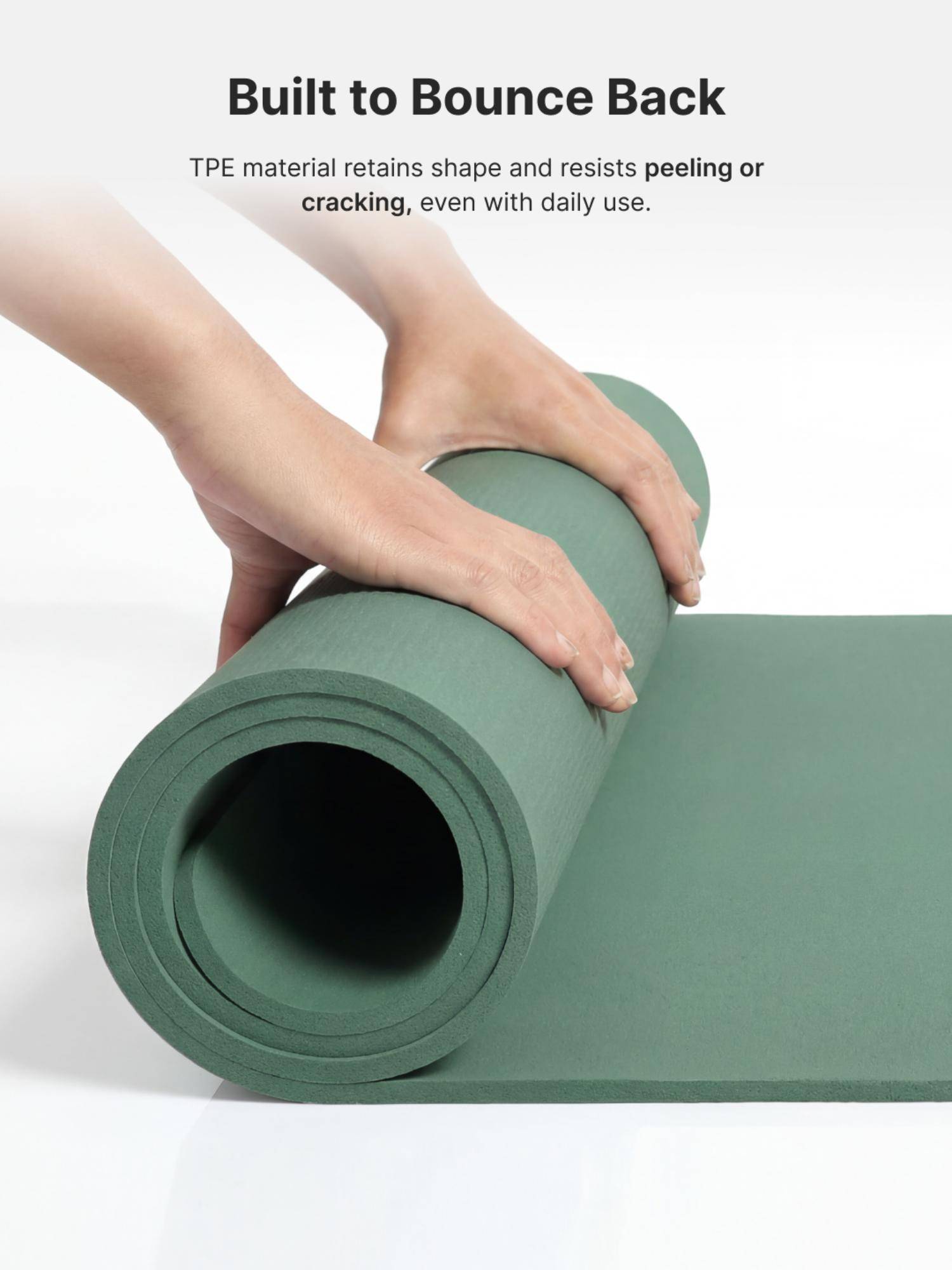 CULT Unisex 6 mm TPE Perfume Mat - Green
