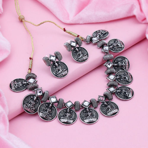 Buy Sukkhi Marquise Gold Plated Necklace Set for Women