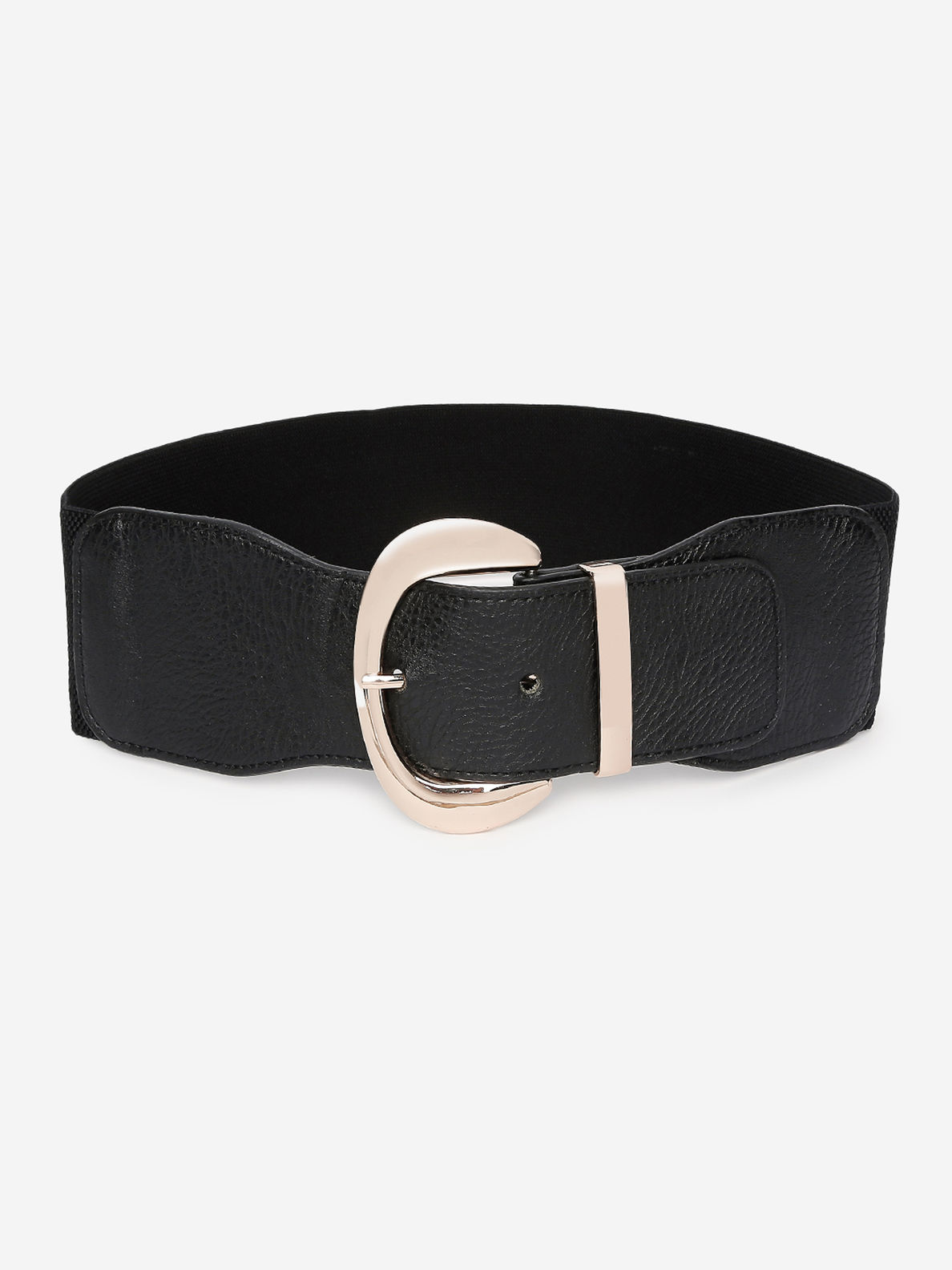 black broad belt