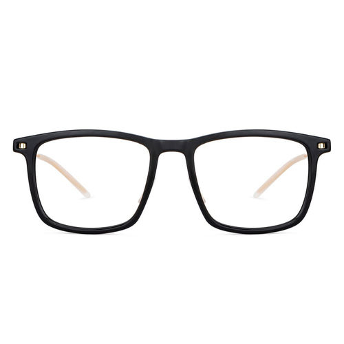 Buy Lenskart Blu Black Wayfarer Large Blue Cut Anti-Glare Zero - Main Image