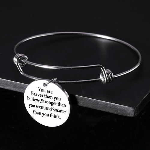 Buy Yellow Chimes Karma Bands Collection Inspirational Message