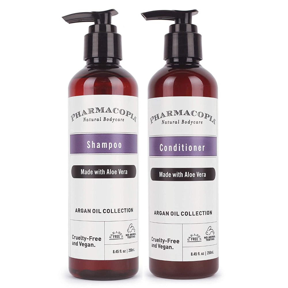 Kimirica Pharmacopia Argan Oil Shampoo & Conditioner Hair Care Duo