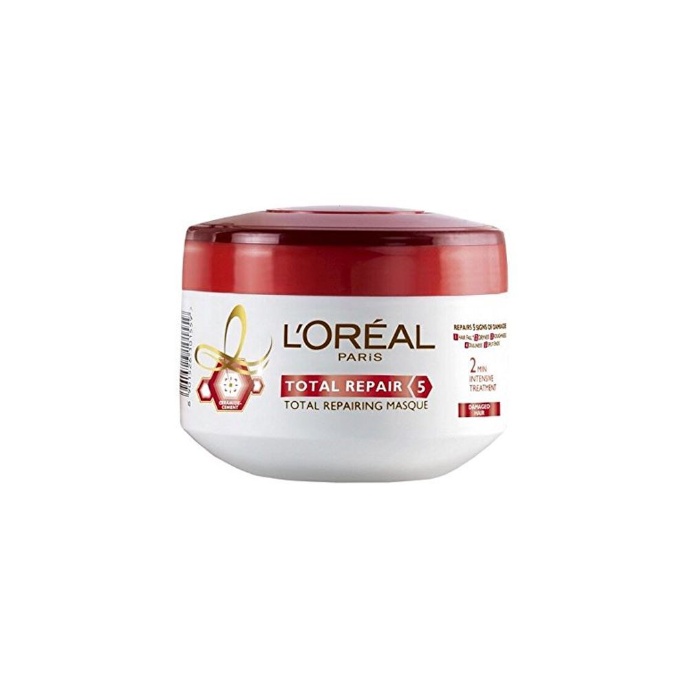 L'Oreal Paris Total Repair 5 Hair Masque With Protien + Ceramide For Damaged & Weak Hair