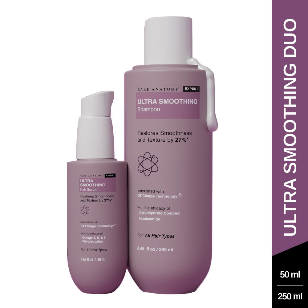 Buy Bare Anatomy Expert Ultra Smoothing Hair Serum And Shampoo Duo Online 1457