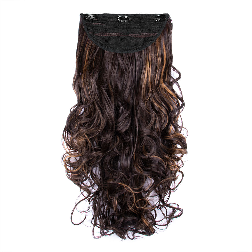 Buy Bedazzled Hairs 18 Inches Brown Human Natural Hair Extension Online   13900 from ShopClues