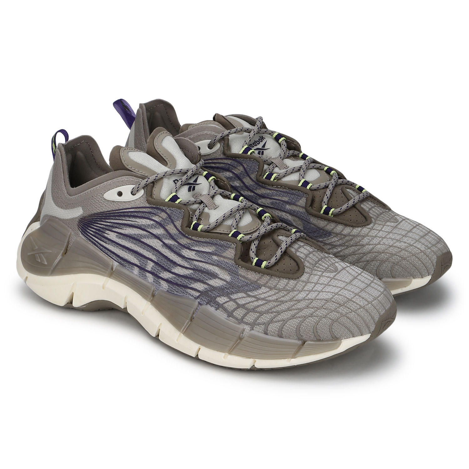Buy Reebok Zig Kinetica Ii Grey Running Shoes (kzx63) Online