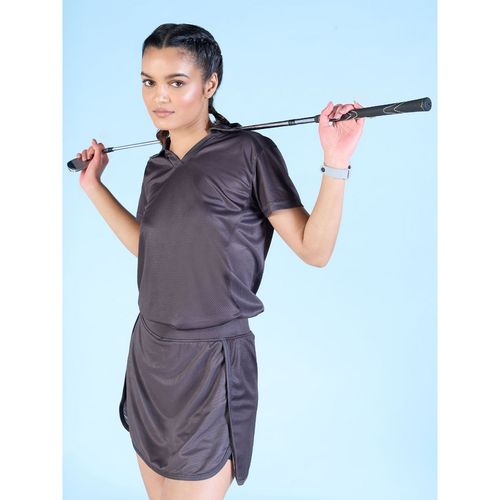 Kica Airy Swing Skort With Inner Shorts For Sports Grey (XL)