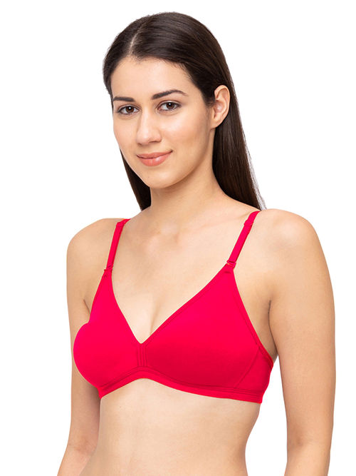 Buy Juliet Womens Non Padded Non Wired Plunge Bra Combo 1029