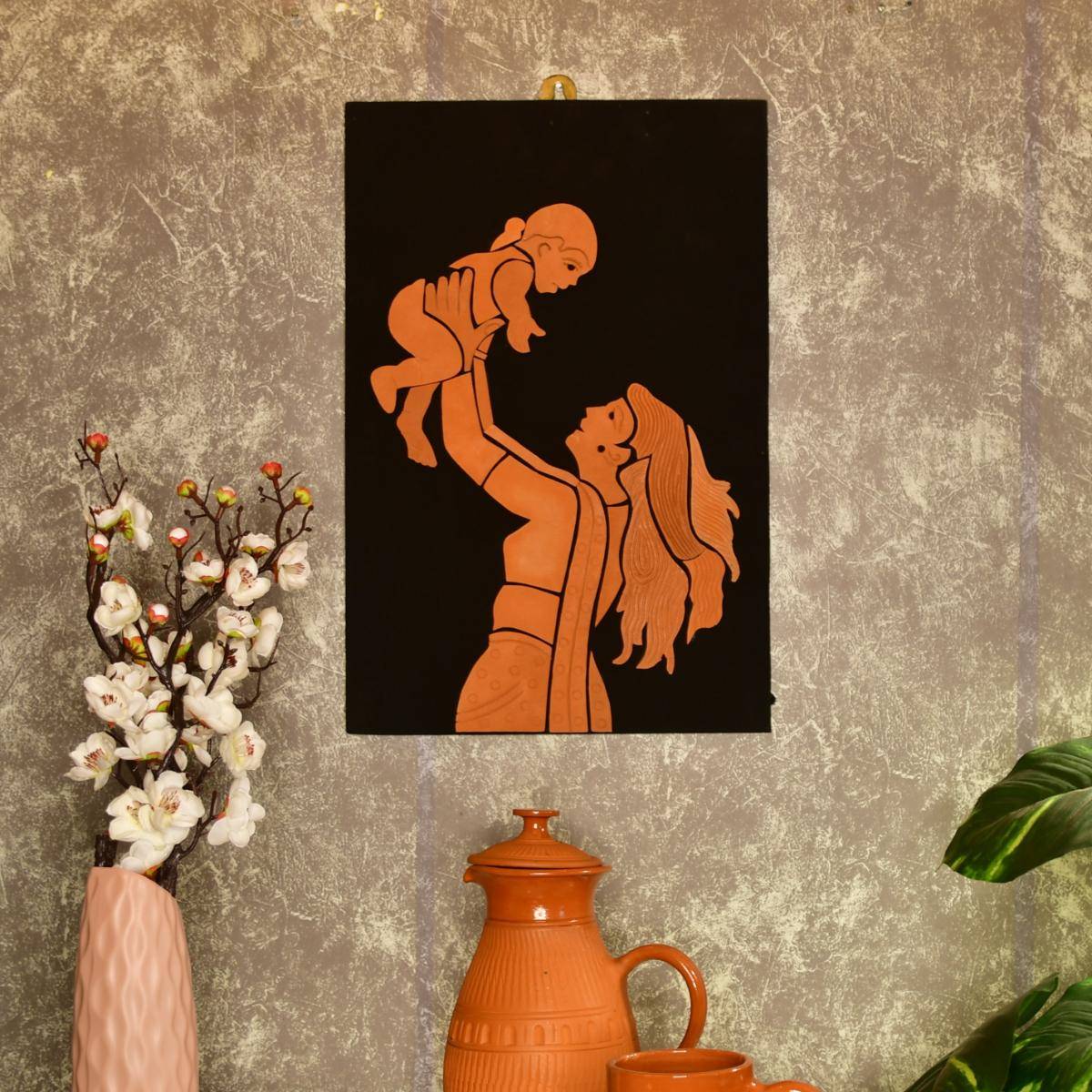 SOWPEACE Brown Joy of Motherhood Wall Decor