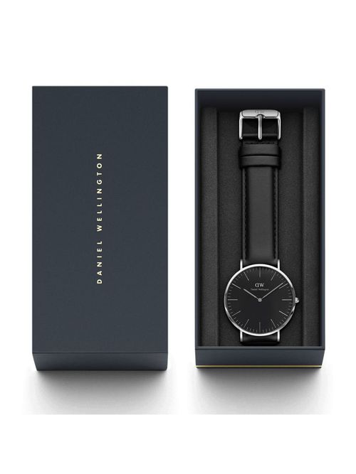 Buy Daniel Wellington Classic Black Sheffield Silver Watch Online