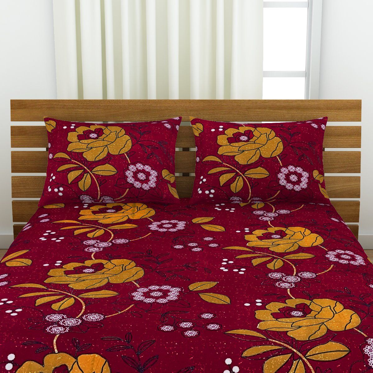 Buy Welspun MICROFIBER Bedsheets Double SOFT FEEL SKIN SAFE MACHINE