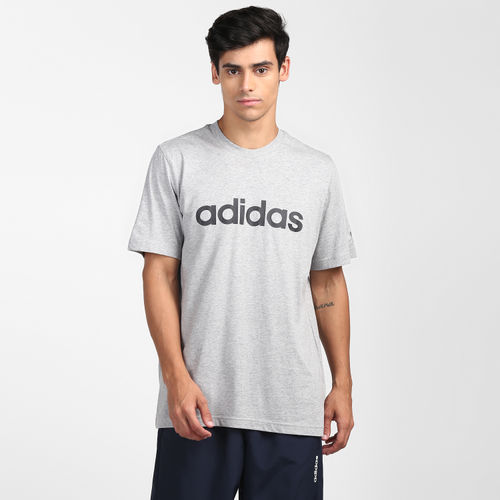 aldrig overholdelse stå på række adidas M LIN SJ T Sports T-shirts - Grey: Buy adidas M LIN SJ T Sports T- shirts - Grey Online at Best Price in India | Nykaa